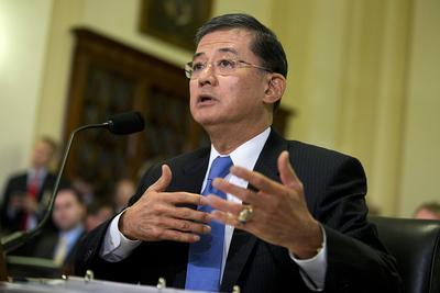 Veterans Affairs Secretary Eric Shinseki