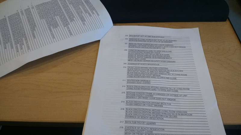 The inspection reports for the Hacienda public housing complex in Richmond, Calif., came on paper in a format that wasn’t easy for data analysis.