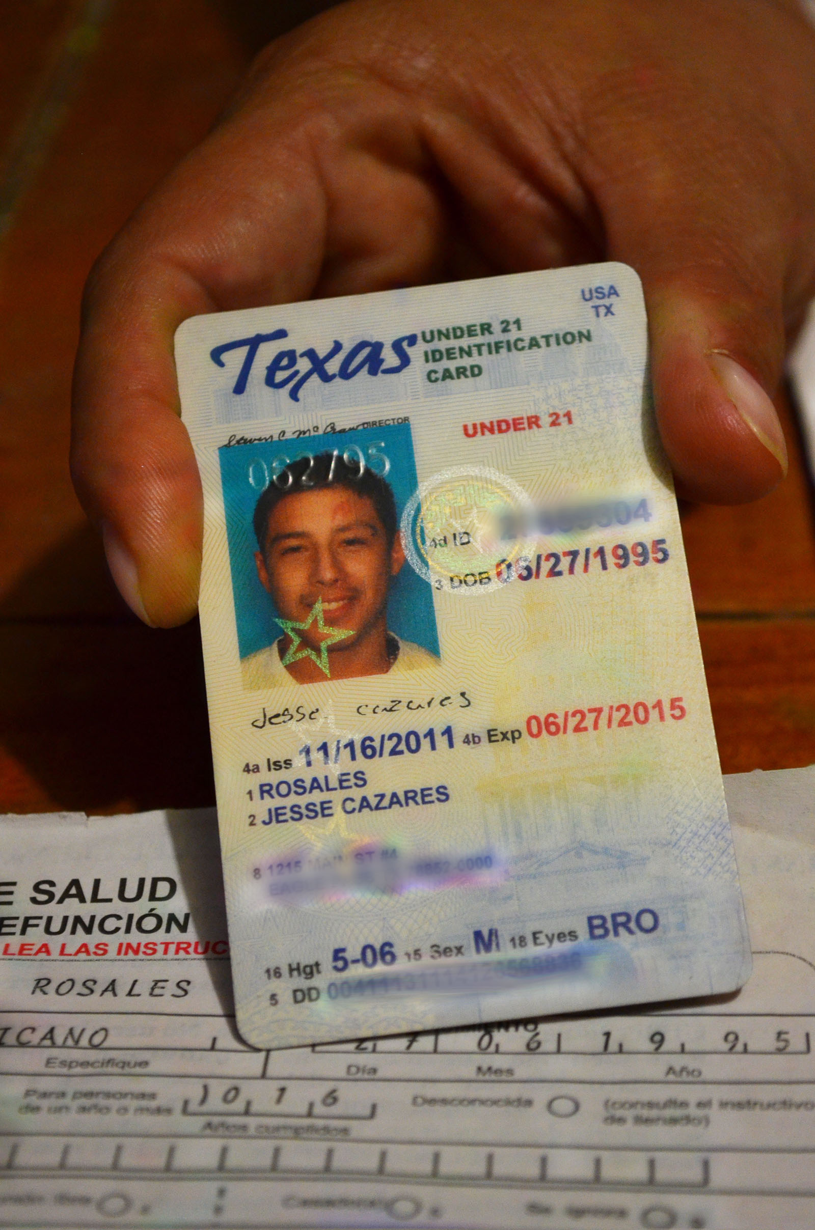how to find audit number on texas drivers license